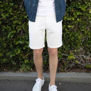 Express, Mens White Shorts, Waist 30